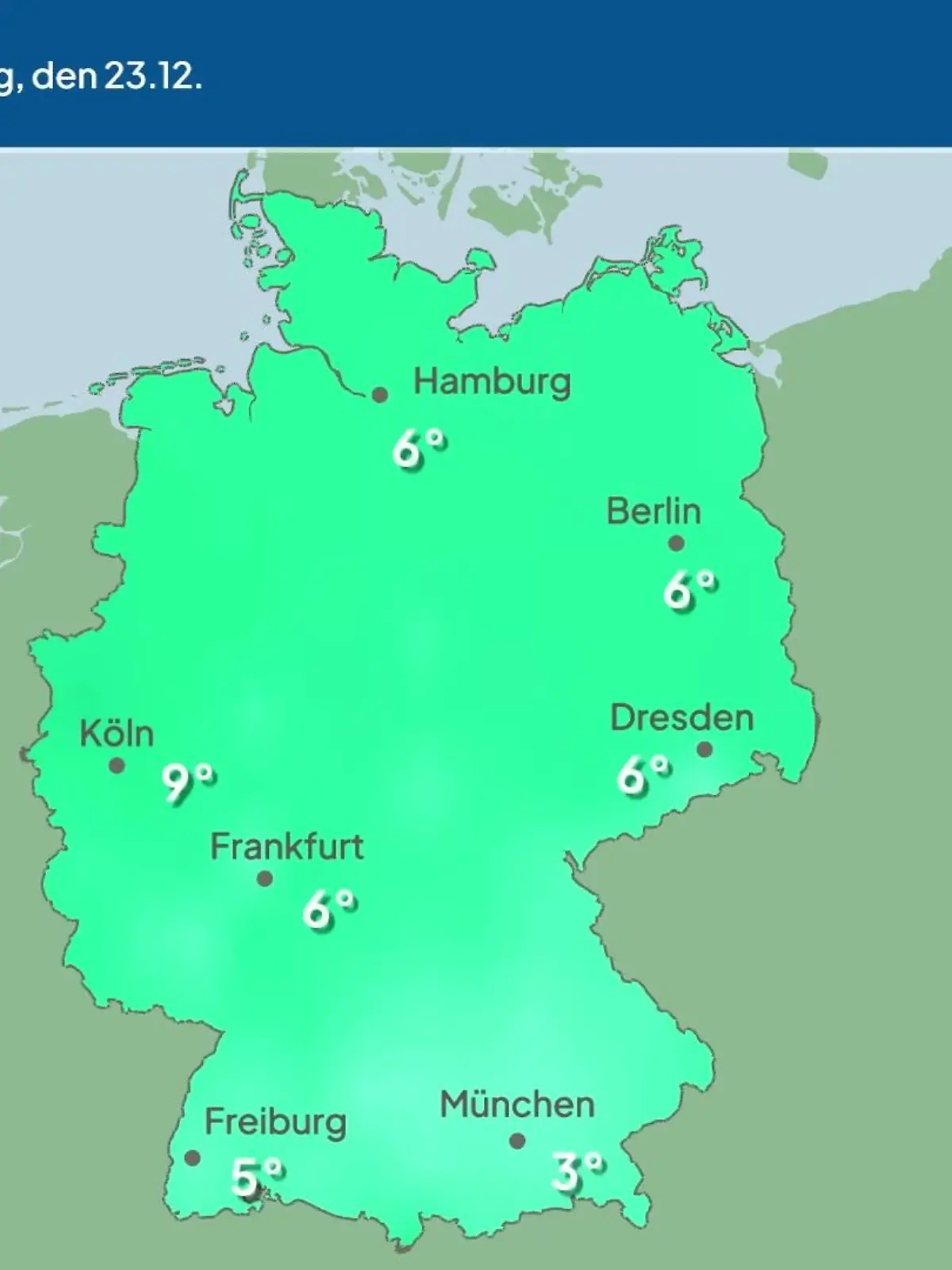 Bild zu: "Im Video: Temperatur-Vorhersage"