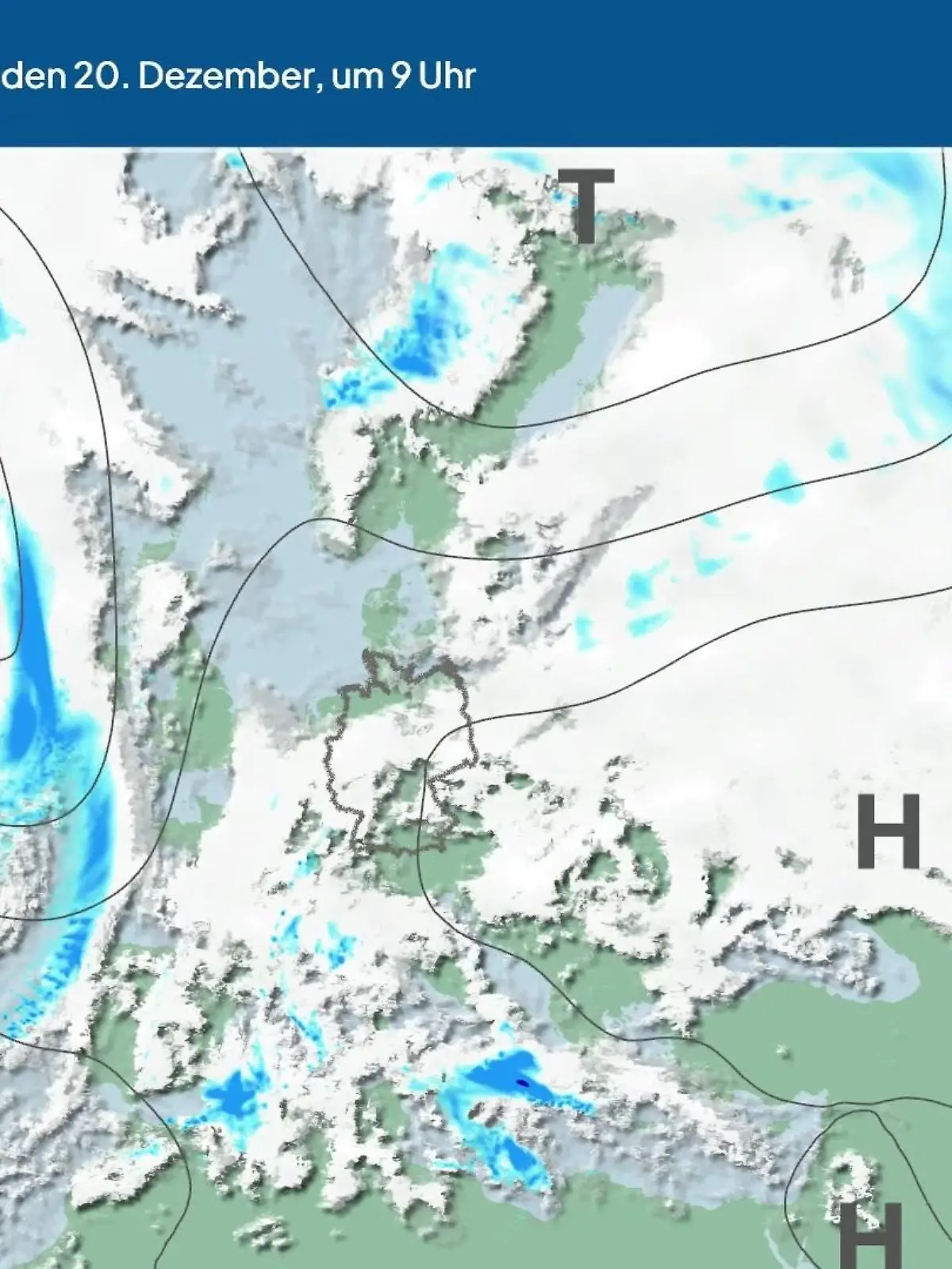 Bild zu: "Die Wetterlage der kommenden 5 Tage"