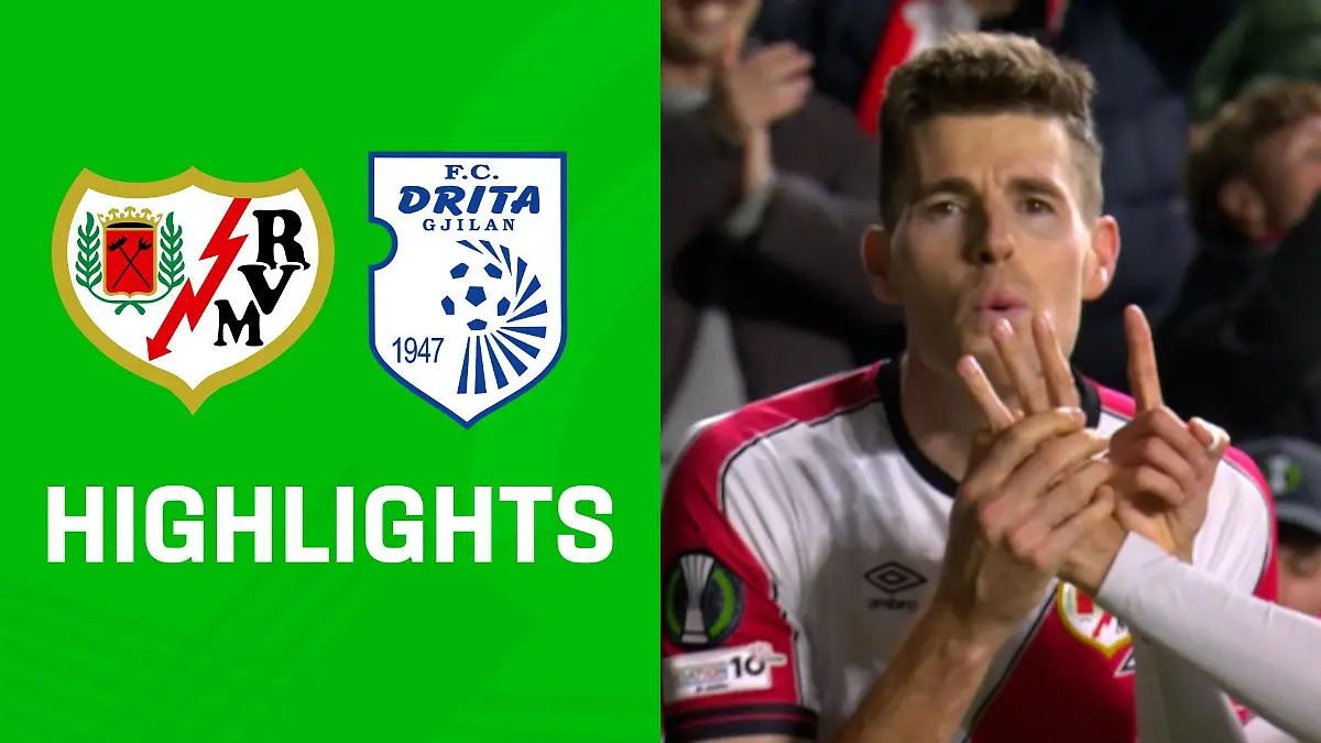 Highlights: Rayo Vallecano vs. FC Drita