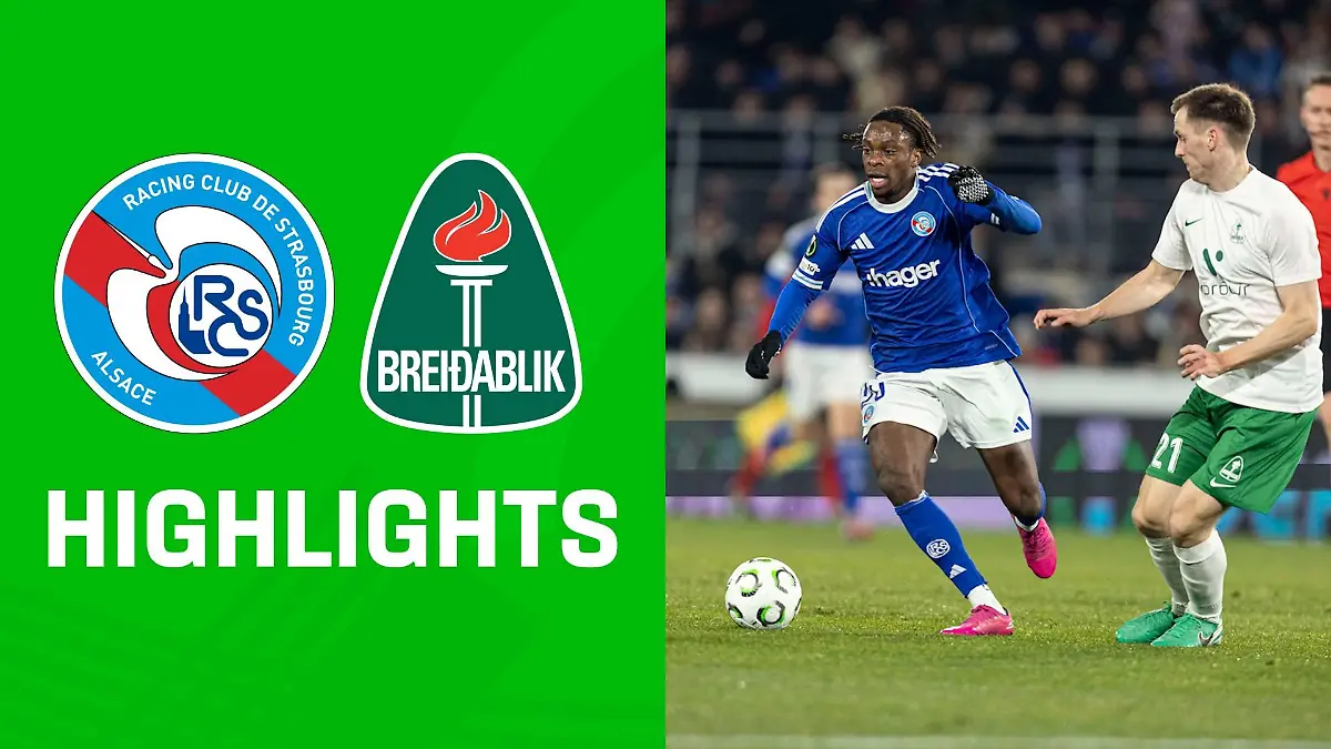 Highlights: Racing Straßburg vs. UMF Breidablik
