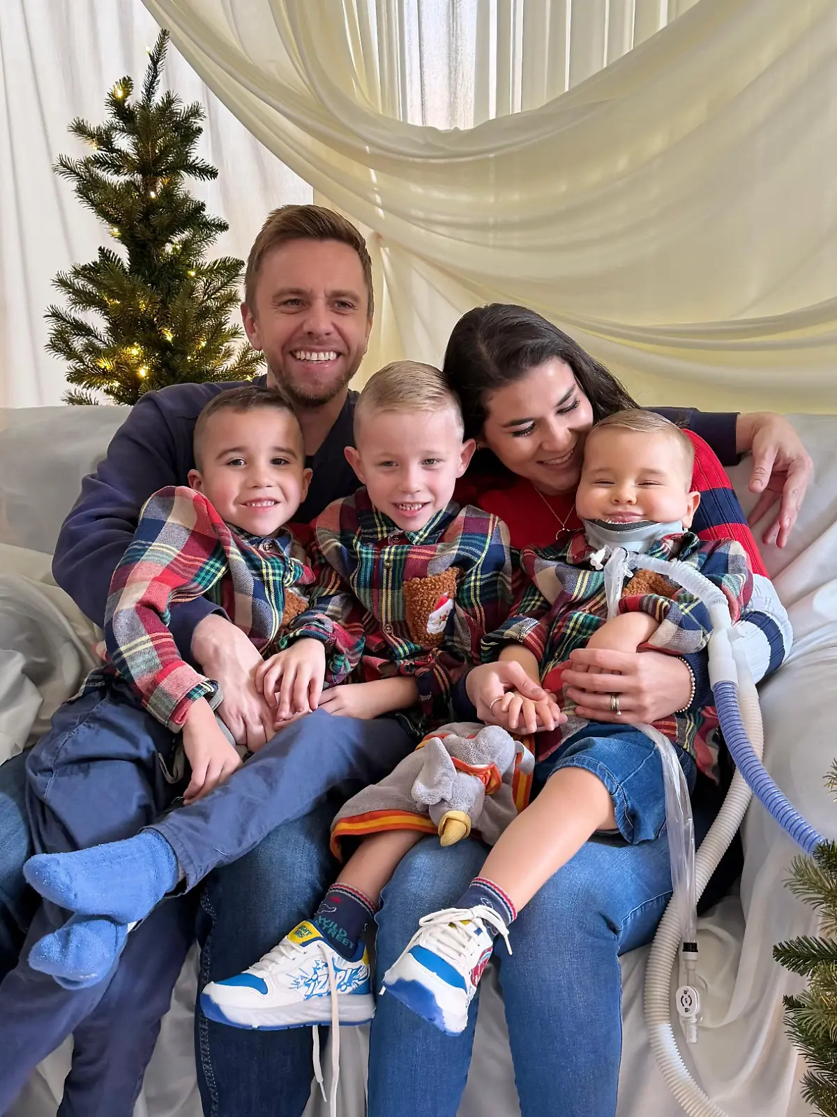 Jetzt freut sich Familie Staub auf ein gemeinsames Weihnachten.