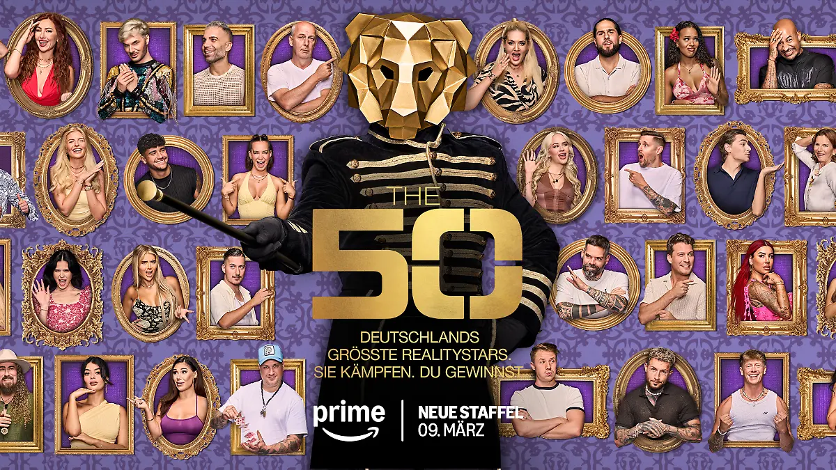 Der Cast von „The 50” Staffel 3 auf Prime Video