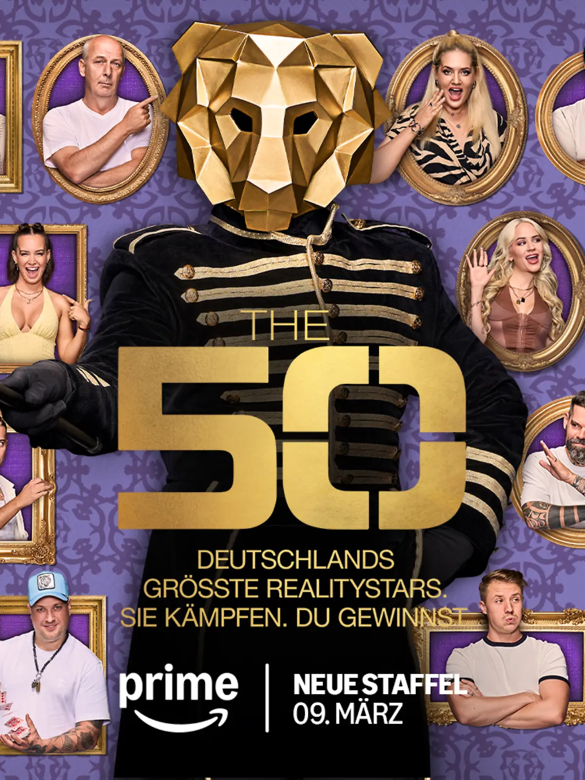 Der Cast von „The 50” Staffel 3 auf Prime Video