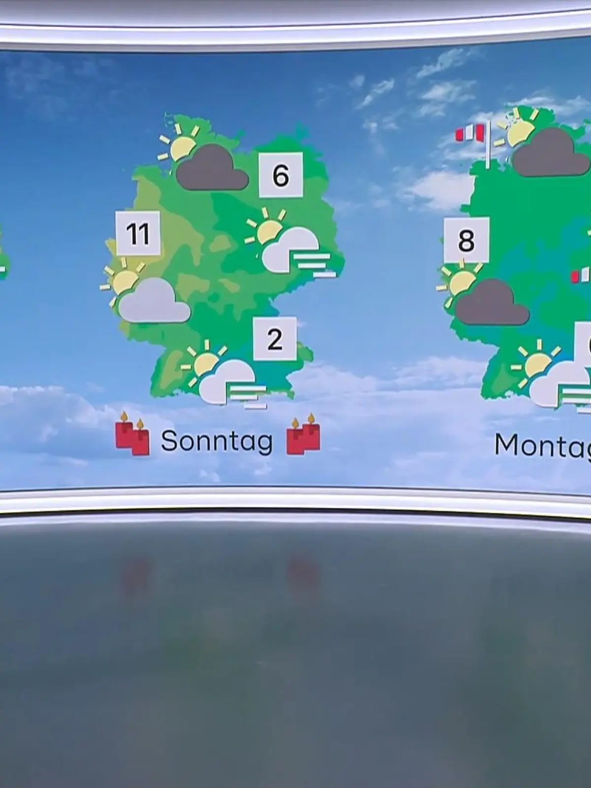 Bild zu: "Aktuelle 3-Tage-Vorhersage"