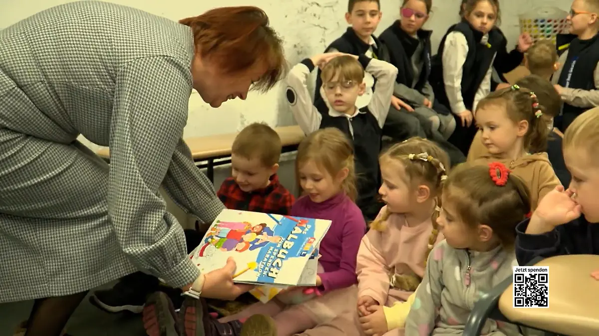 Wärme und Freude für Kinder in der Ukraine Update: "Die gute Minute"