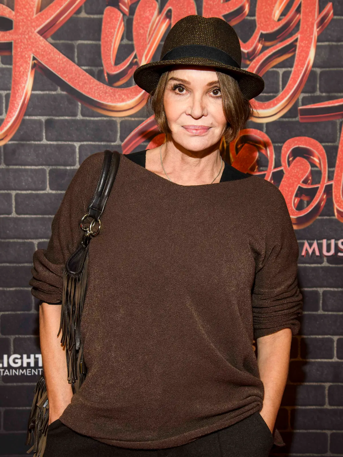 Anouschka Renzi auf dem roten Teppich der Premiere von „Kinky Boots - The Musical” im Admiralspalast in Berlin. 