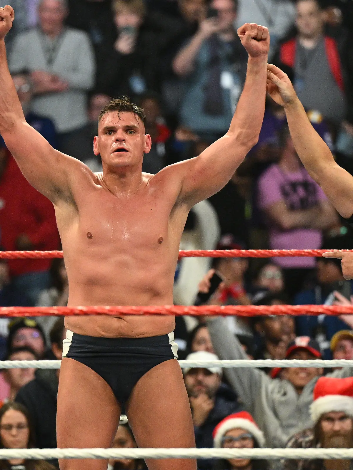 Verdiente Siegerpose