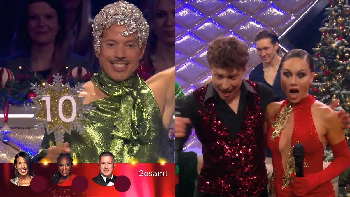 Nazan Eckes kann ihren Augen kaum trauen Jubelschrei in der „Let’s Dance“-Weihnachtsshow
