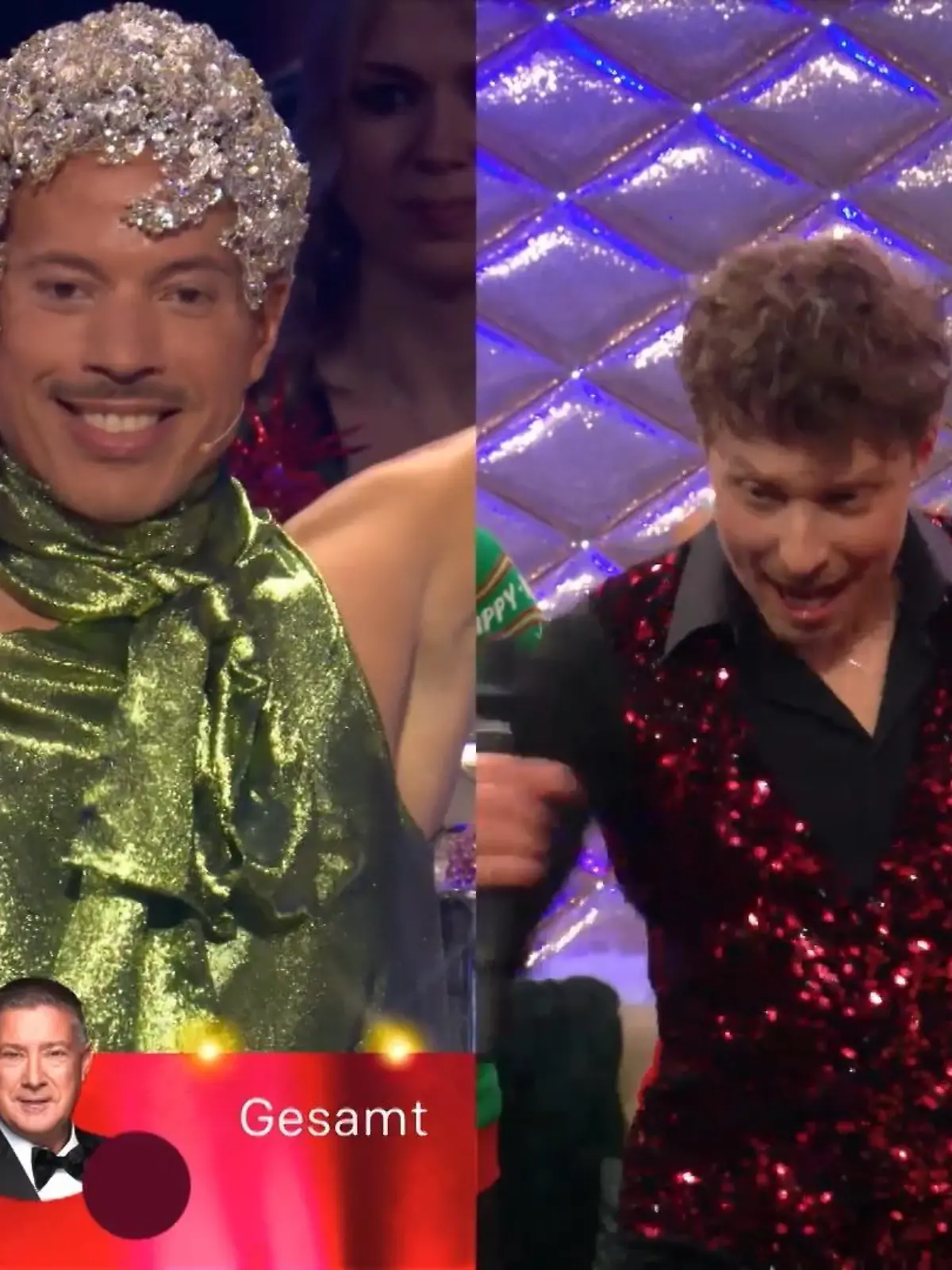 Bild zu: "Mit diesem Tango bringt Nazan Eckes Juror Jorge González zum Jubeln!"