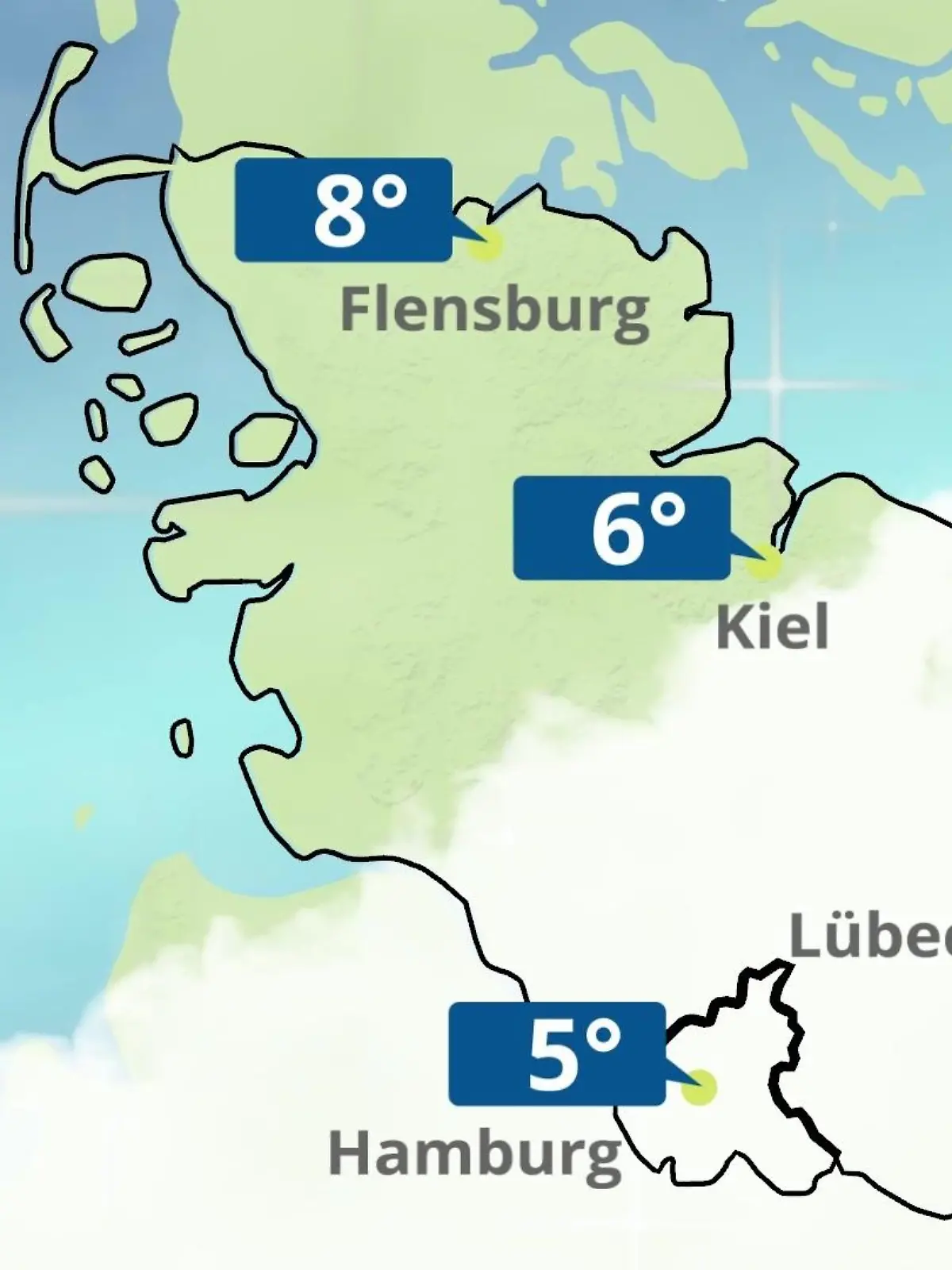 Bild zu: "Hamburg, Schleswig-Holstein: Wie wird das Wetter?"