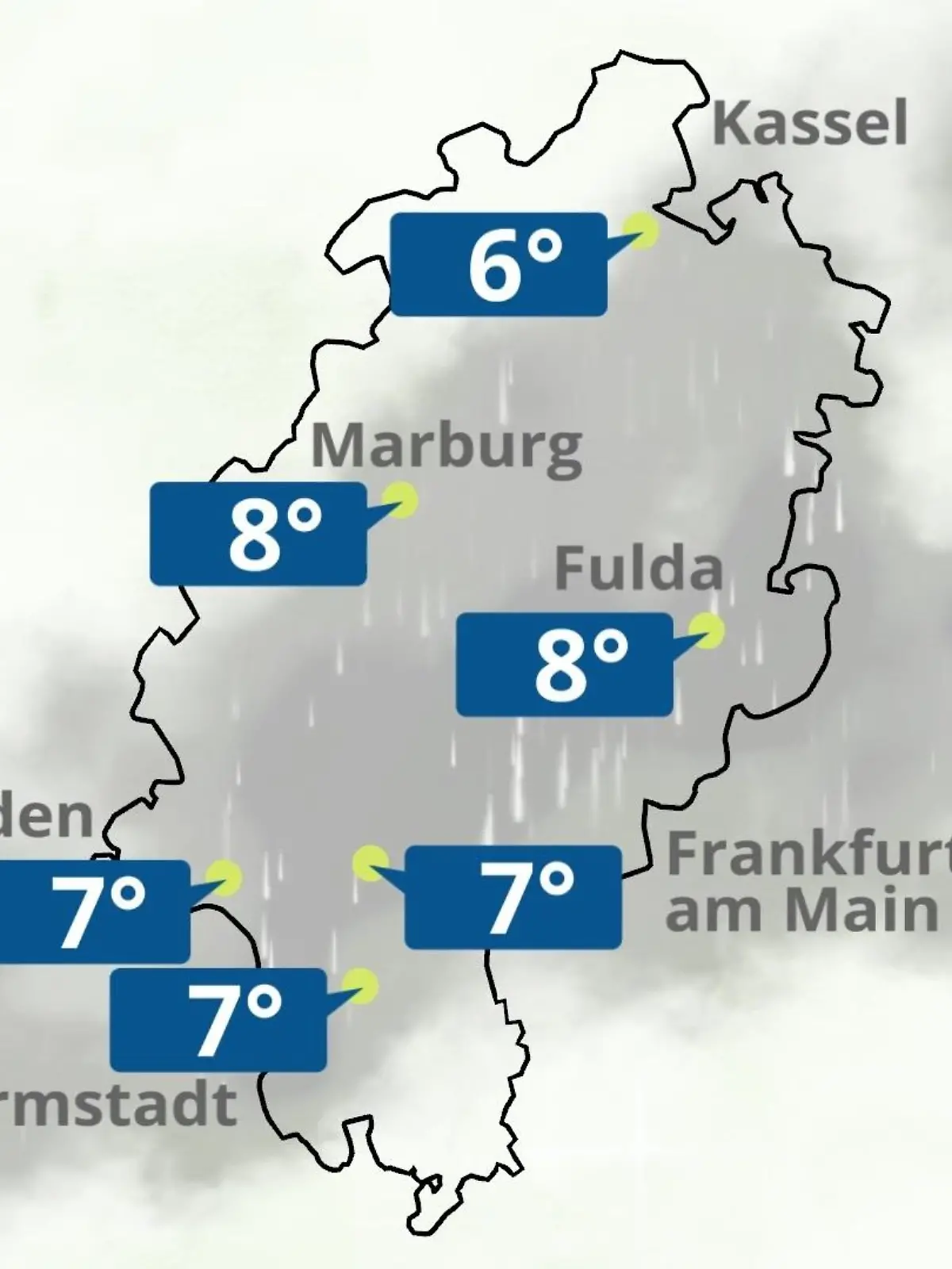 Bild zu: "Hessen: Wie wird das Wetter?"