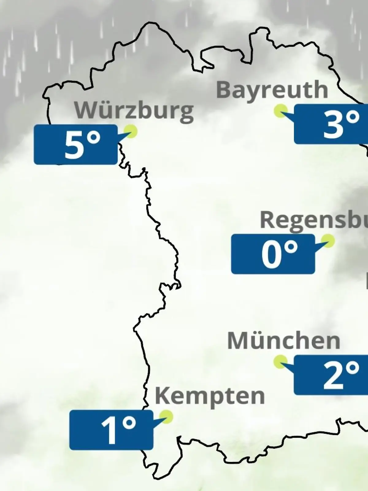 Bild zu: "Bayern: Wie wird das Wetter?"