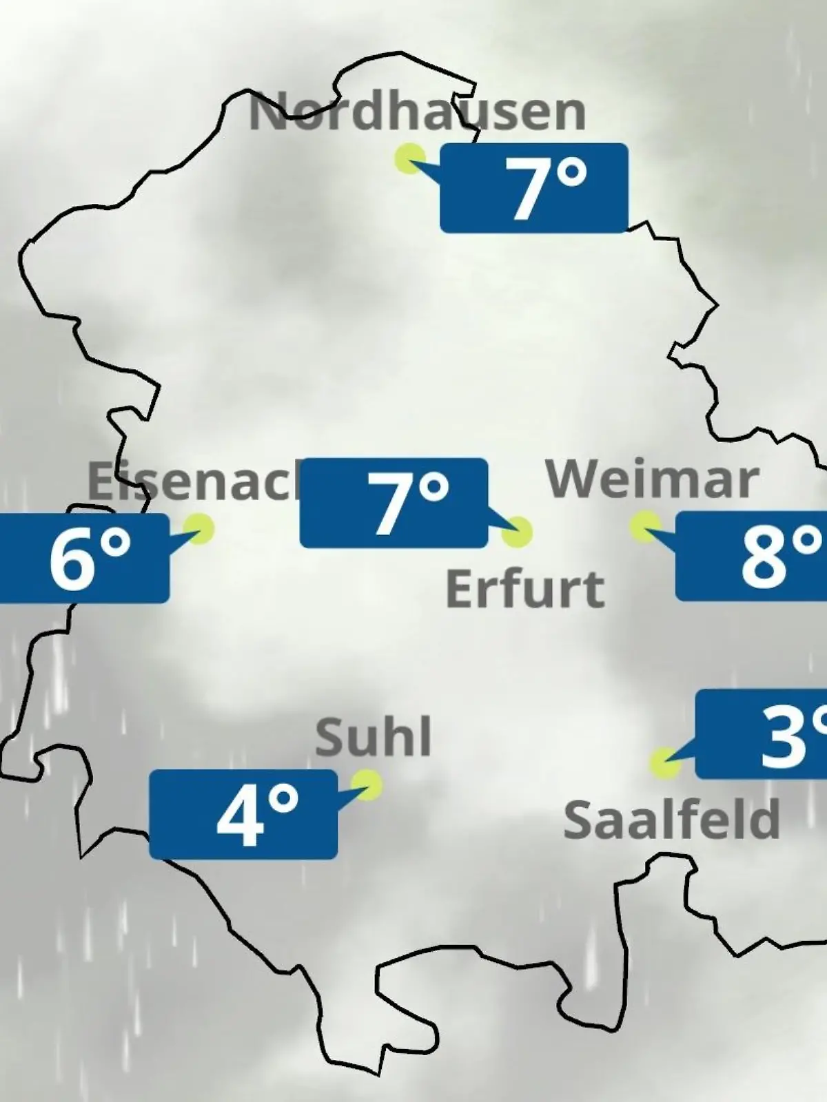 Bild zu: "Thüringen: Wie wird das Wetter?"