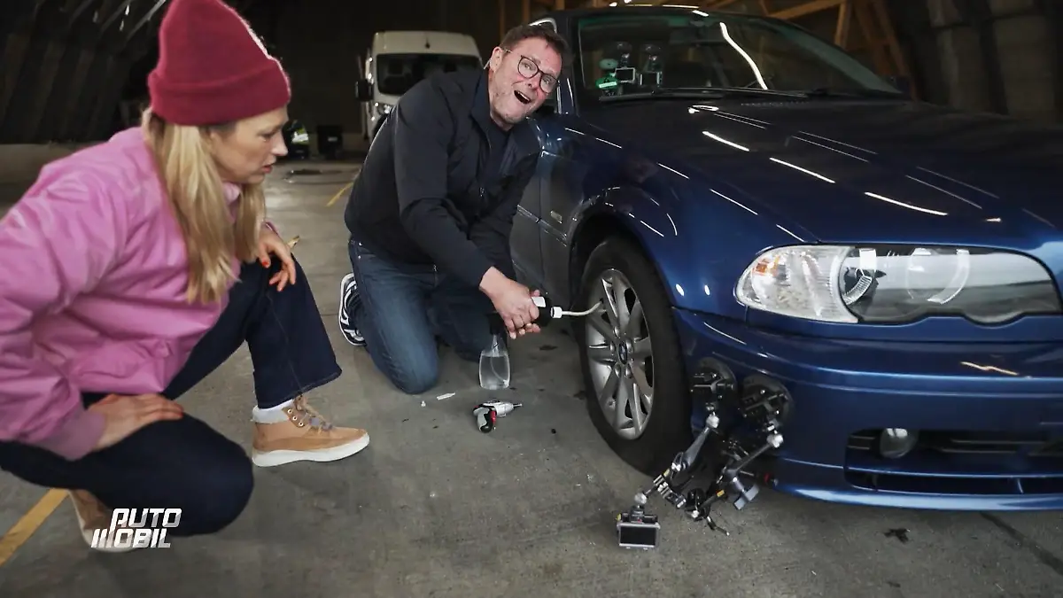 Härtetest: 10 Jahre altes Reifendichtmittel Herausforderung