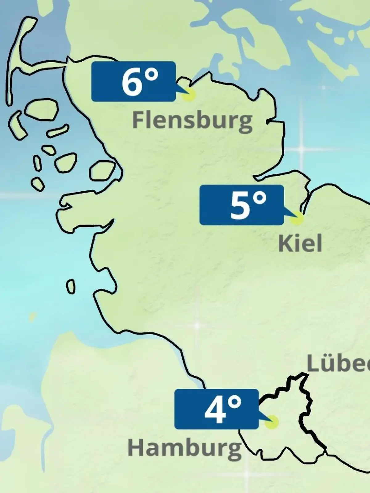 Bild zu: "Hamburg, Schleswig-Holstein: Wie wird das Wetter?"