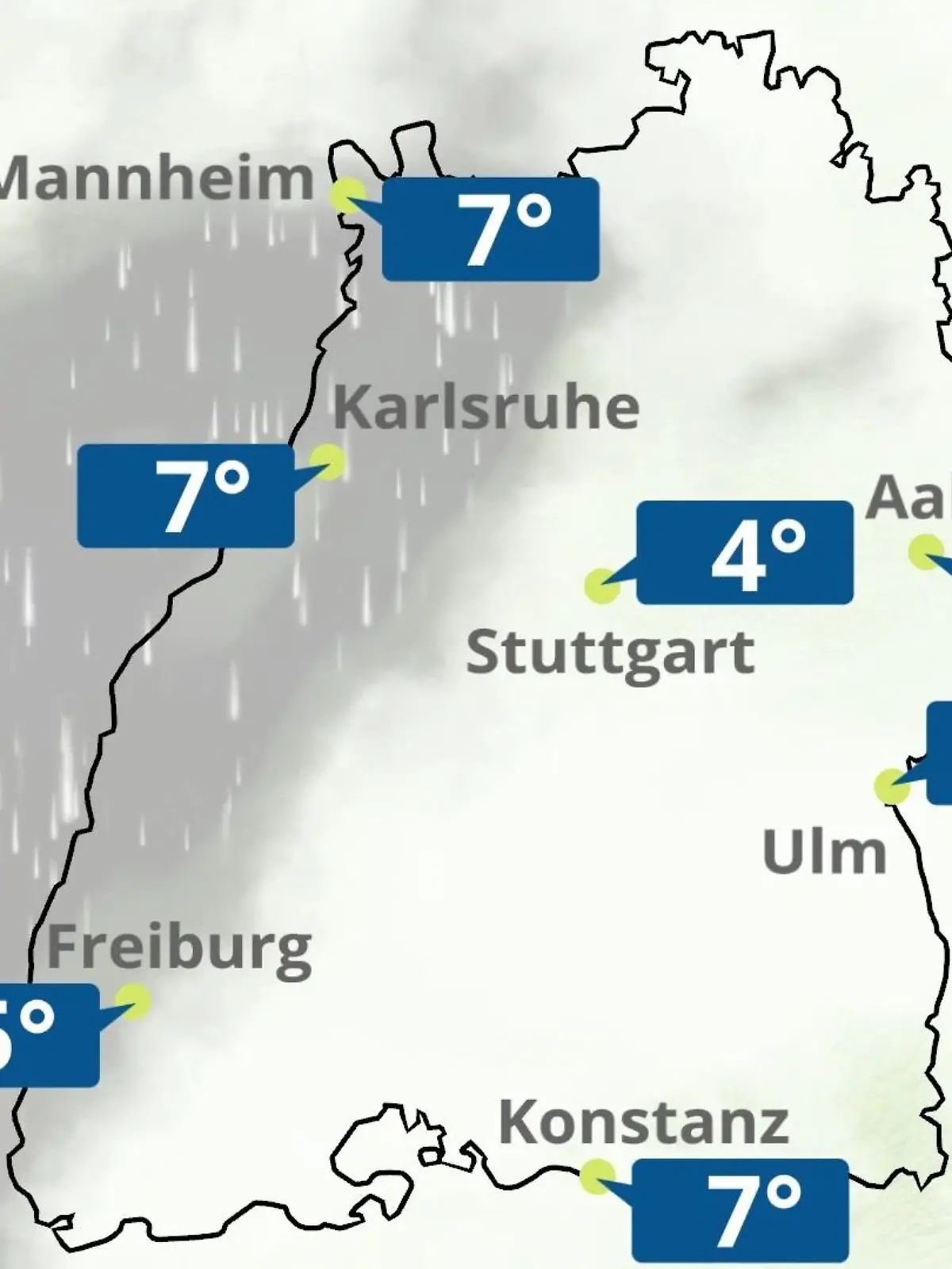 Bild zu: "Baden-Württemberg: Wie wird das Wetter?"
