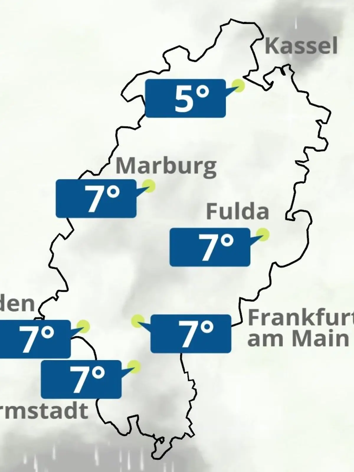 Bild zu: "Hessen: Wie wird das Wetter?"