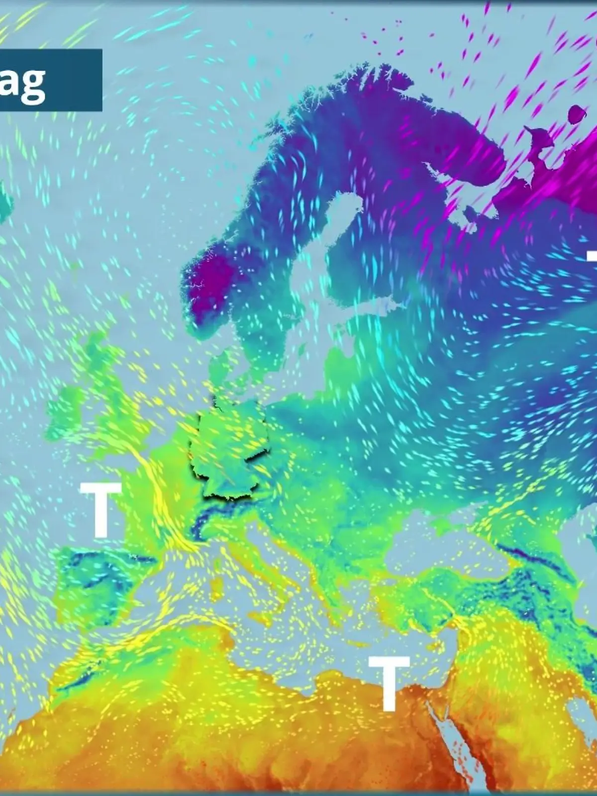 Bild zu: "Kalte Polarluft strömt ein"