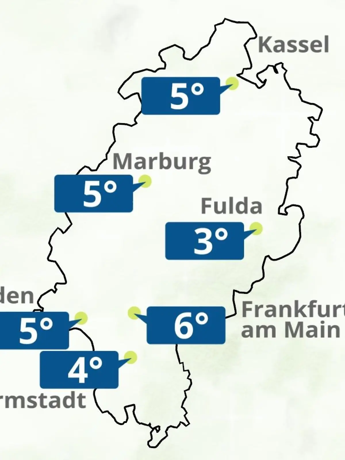 Bild zu: "Hessen: Wie wird das Wetter?"
