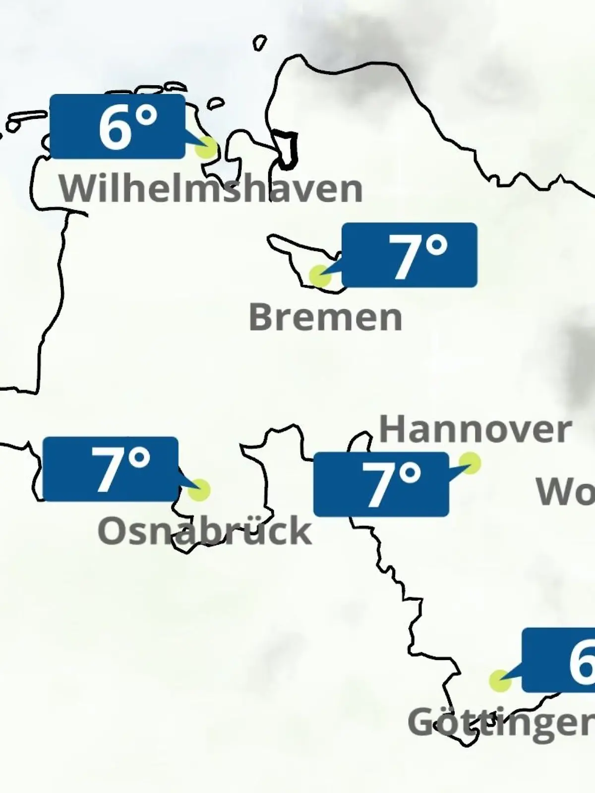 Bild zu: "Bremen und Niedersachsen: Wie wird das Wetter?"