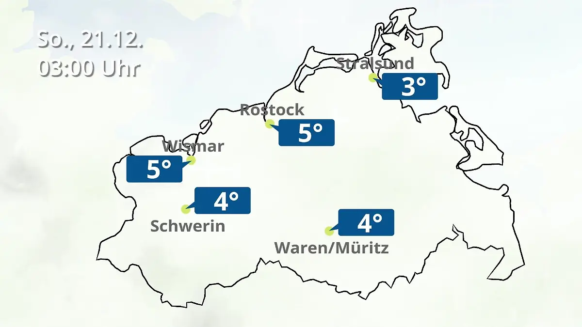 Mecklenburg-Vorpommern: Wie wird das Wetter? Regen- und Wolkenfilm für Rostock, Rügen und die Ostseeküste