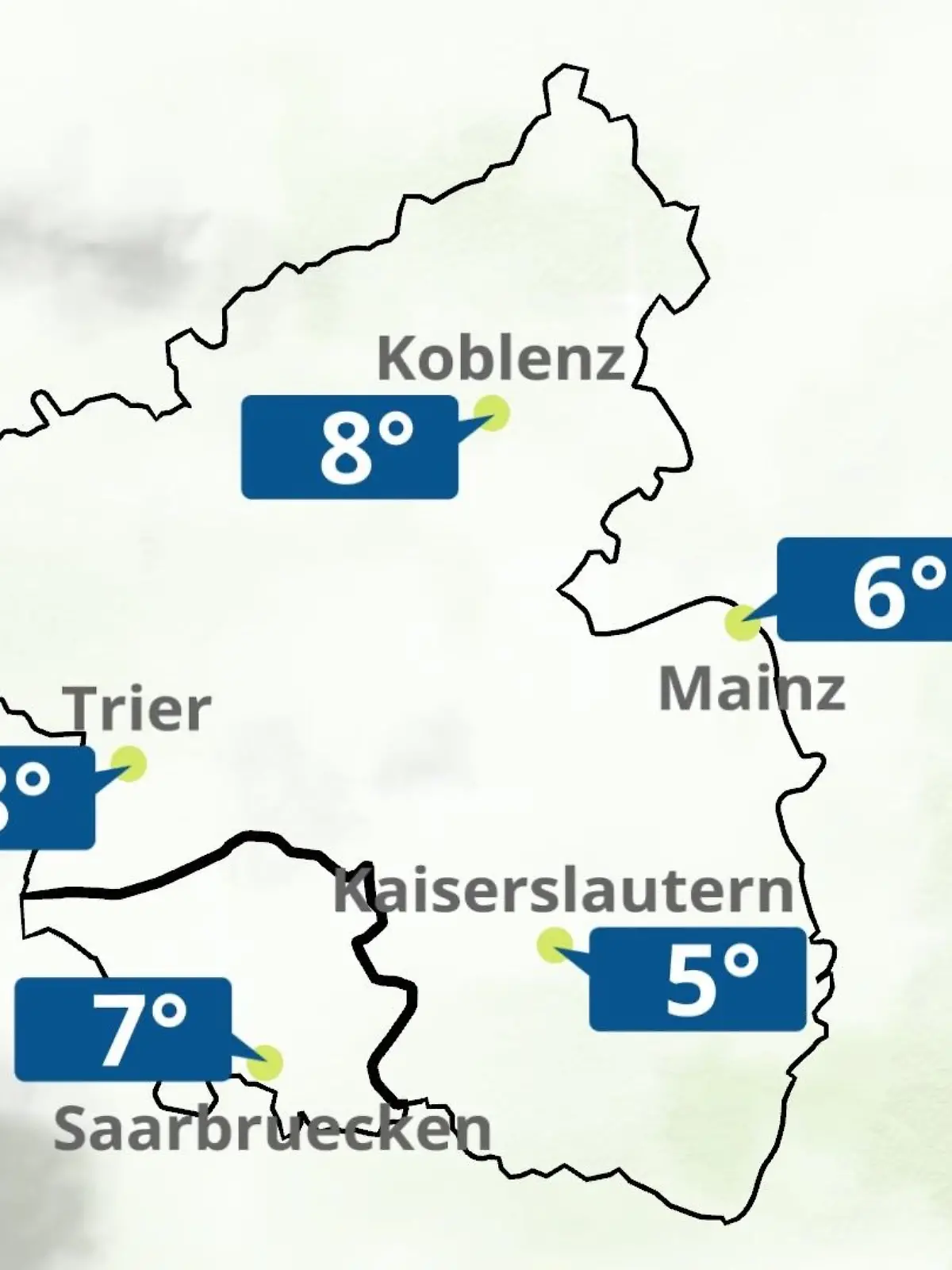 Bild zu: "Rheinland-Pfalz, Saarland: Wie wird das Wetter?"