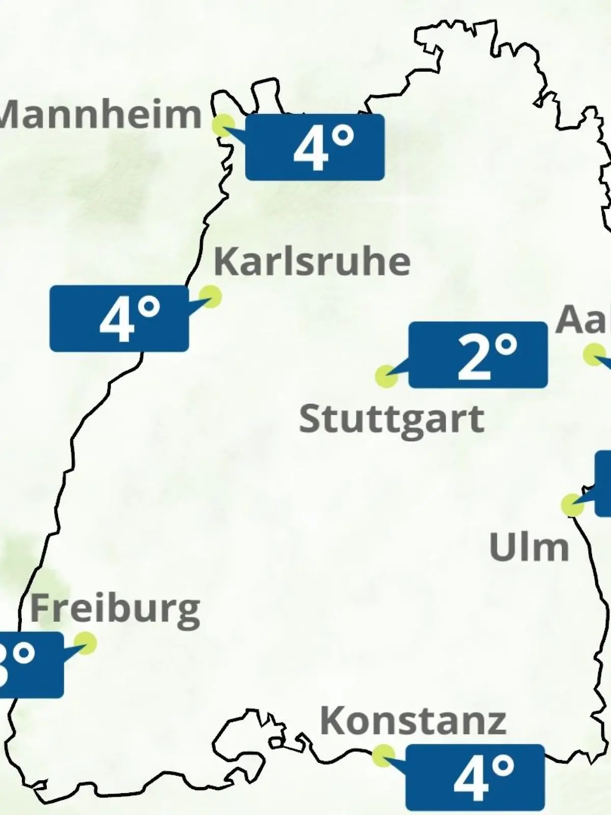 Bild zu: "Baden-Württemberg: Wie wird das Wetter?"