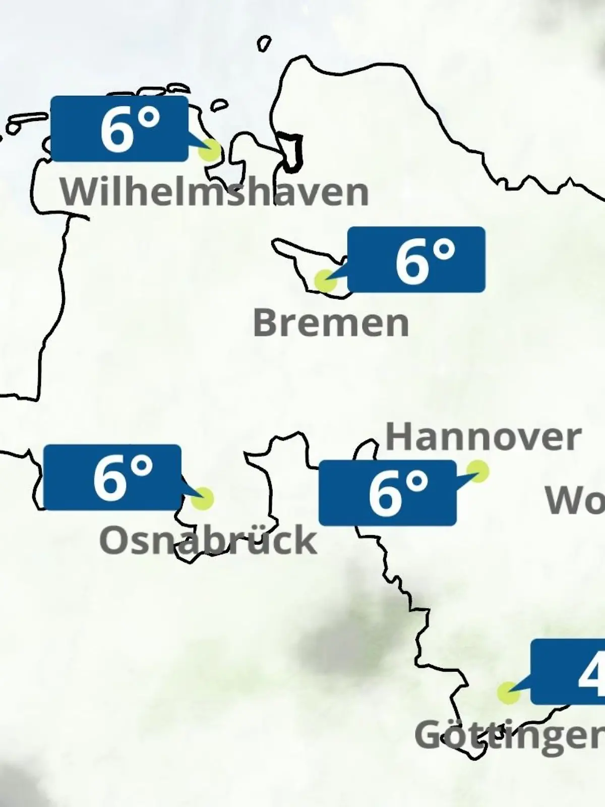 Bild zu: "Bremen und Niedersachsen: Wie wird das Wetter?"