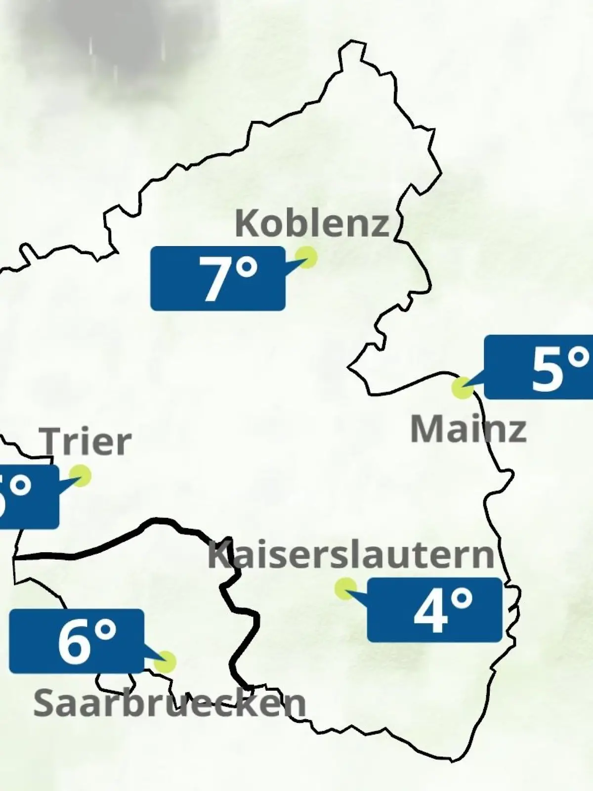Bild zu: "Rheinland-Pfalz, Saarland: Wie wird das Wetter?"