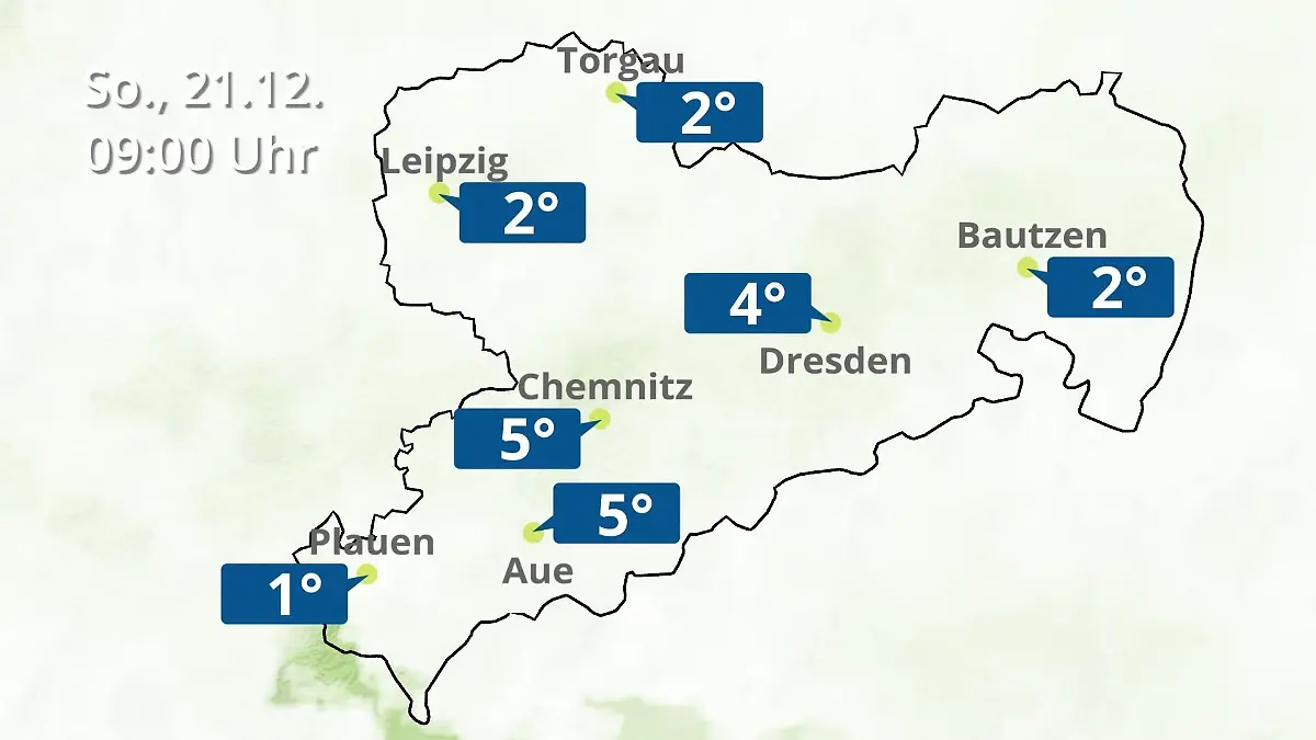 Sachsen: Wie wird das Wetter? Regen- und Wolkenfilm für Chemnitz, Dresden und Leipzig