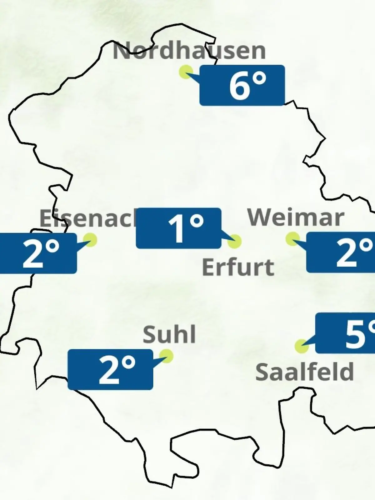 Bild zu: "Thüringen: Wie wird das Wetter?"