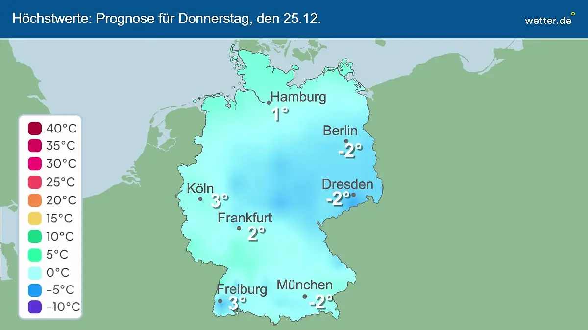 Im Video: Temperatur-Vorhersage Wie warm oder kalt wird es in Deutschland?