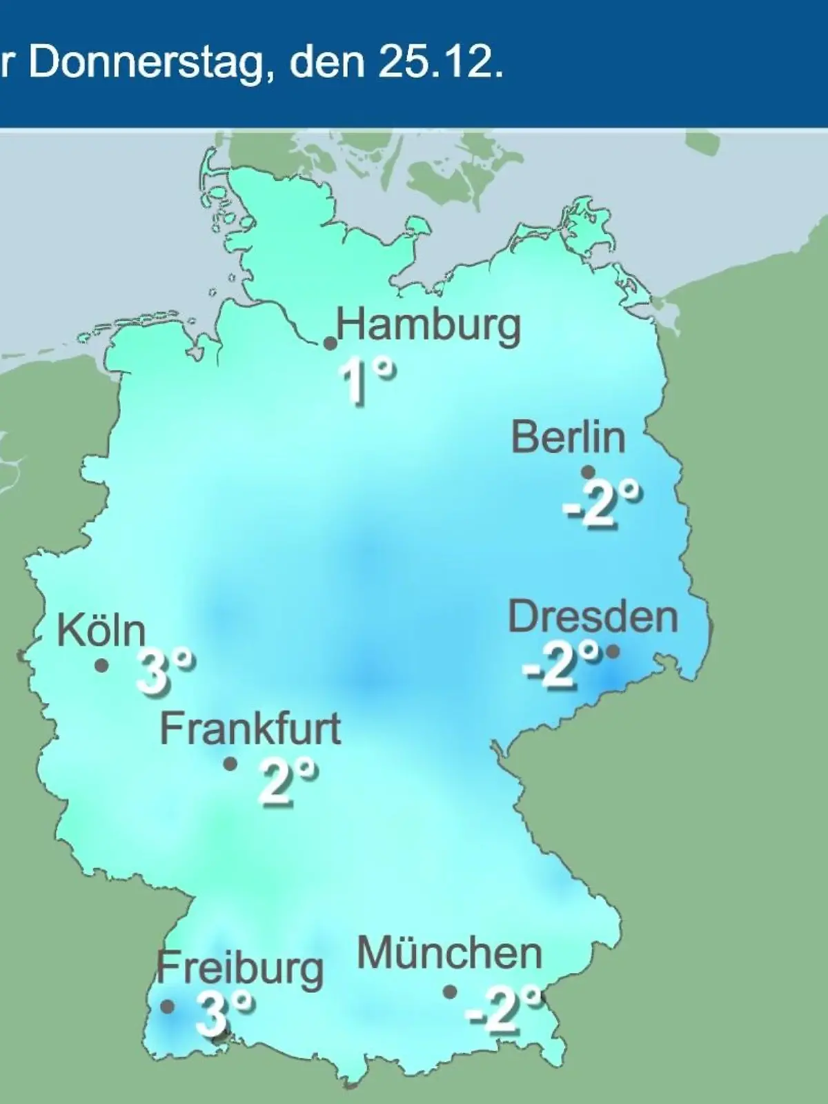 Bild zu: "Im Video: Temperatur-Vorhersage"