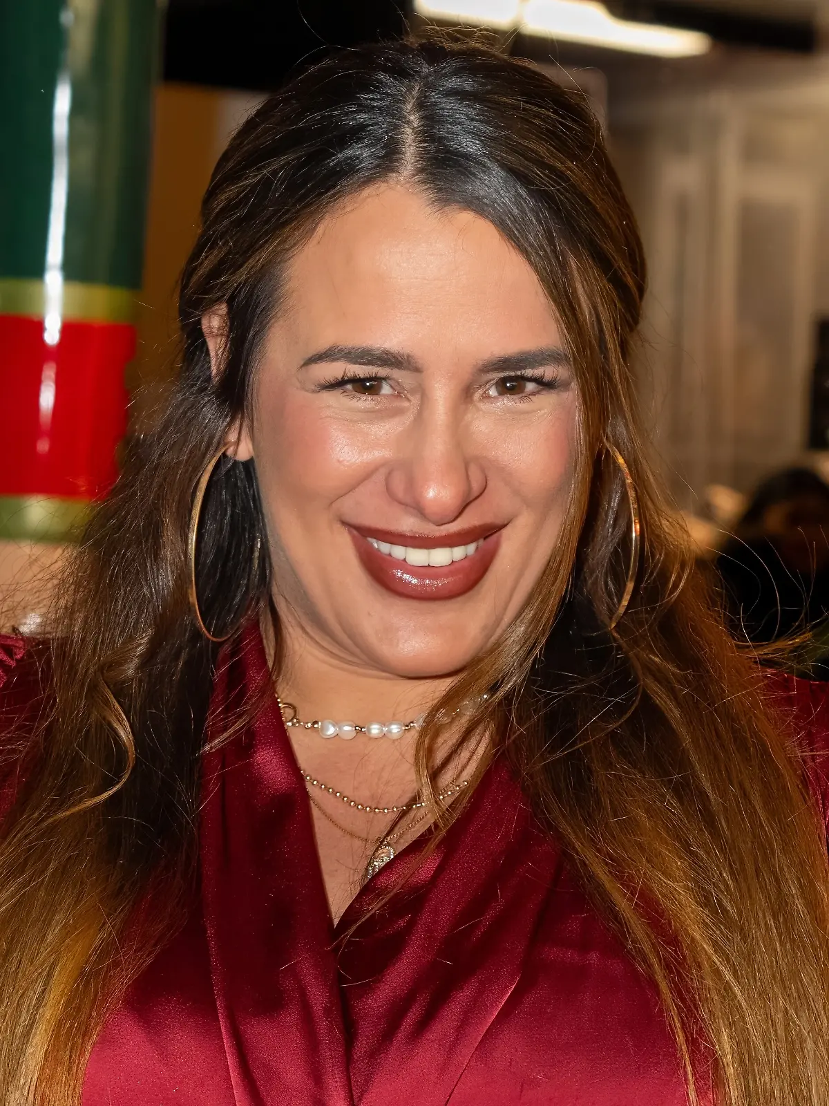 Justine Dippl bei „Katys X-Mas Wonderland” Anfang Dezember 2025