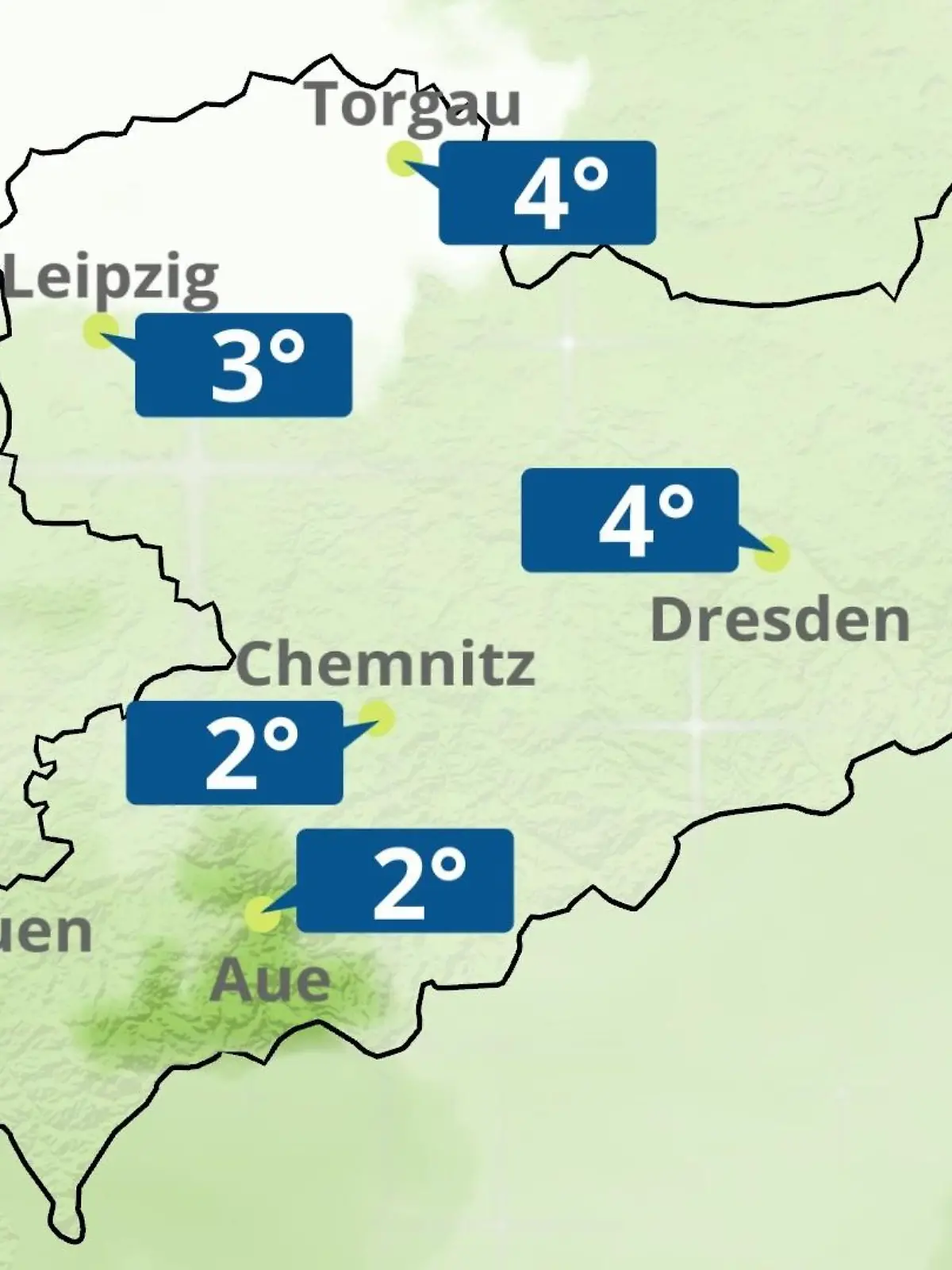 Bild zu: "Sachsen: Wie wird das Wetter?"