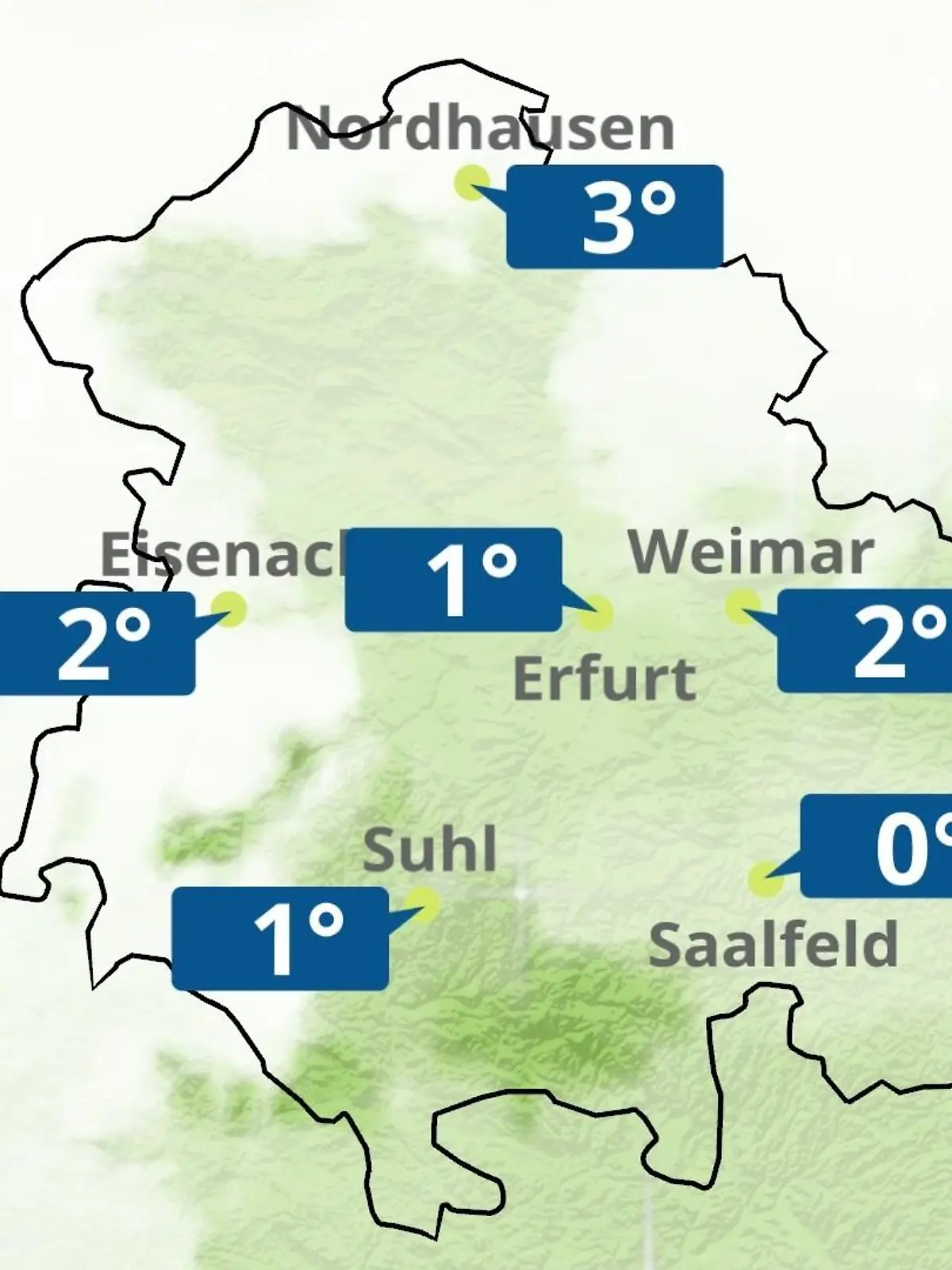 Bild zu: "Thüringen: Wie wird das Wetter?"