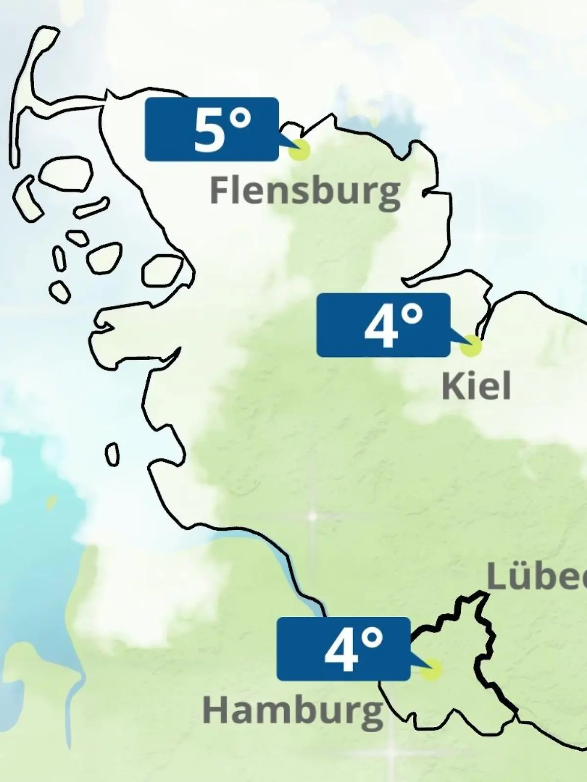 Bild zu: "Hamburg, Schleswig-Holstein: Wie wird das Wetter?"