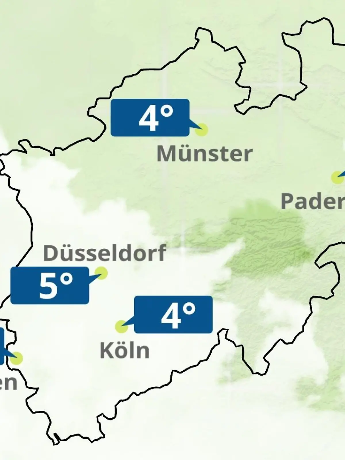 Bild zu: "Nordrhein-Westfalen: Wie wird das Wetter?"