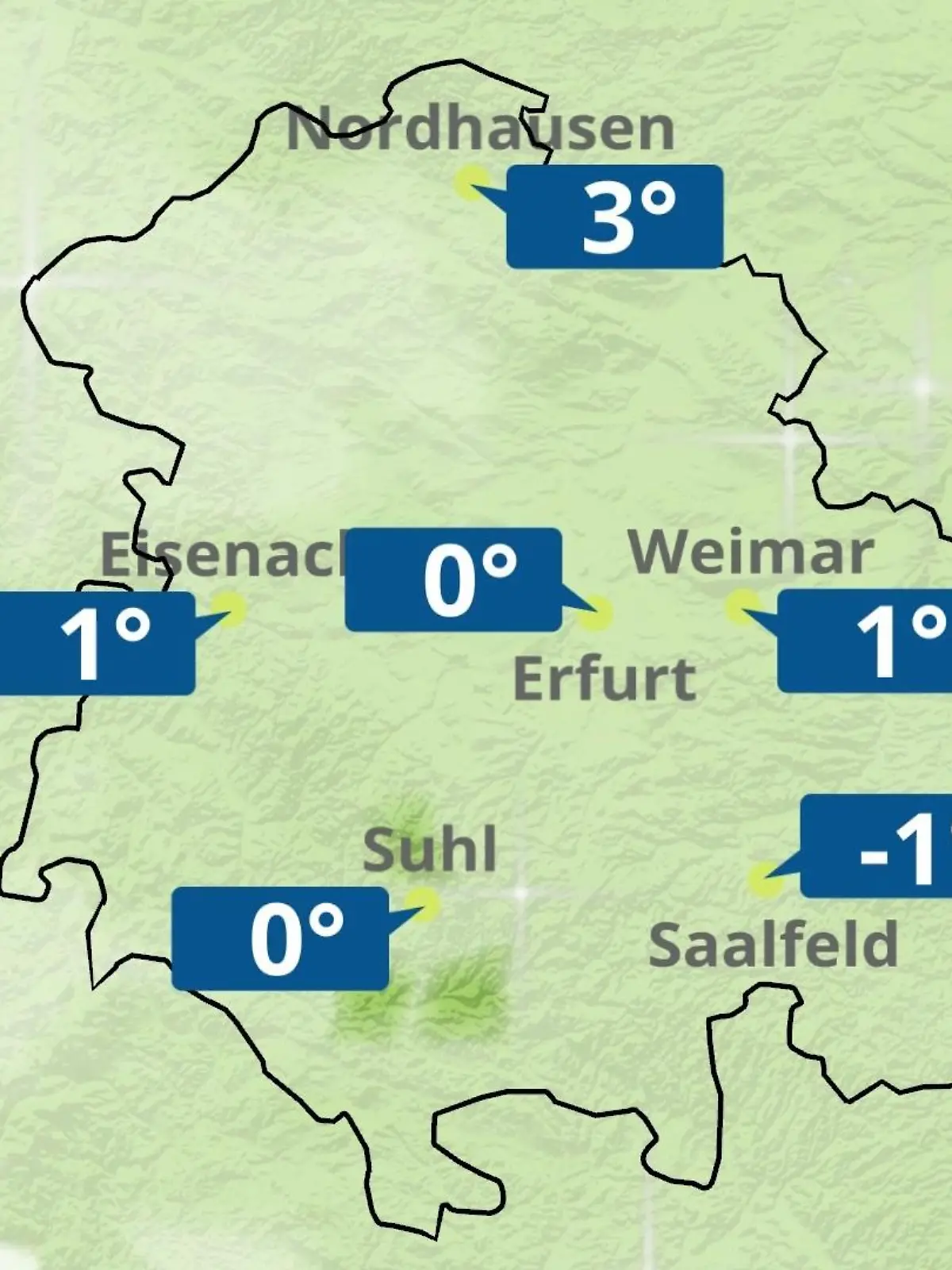 Bild zu: "Thüringen: Wie wird das Wetter?"
