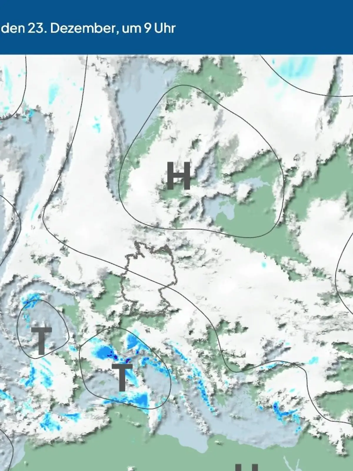 Bild zu: "Die Wetterlage der kommenden 5 Tage"