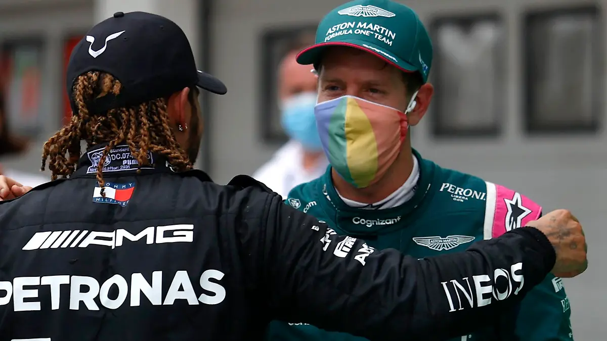 Lewis Hamilton leidet mit Sebastian Vettel.