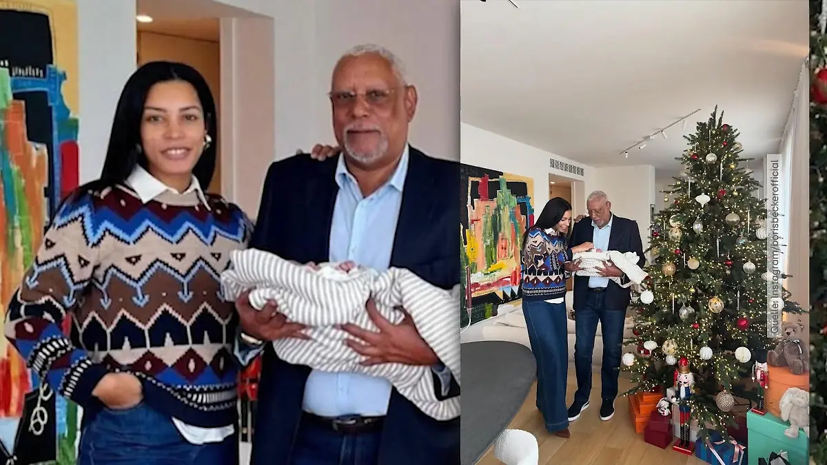 Boris Becker präsentiert seinen Schwiegervater und die Fans flippen aus Der sieht ja aus wie er!