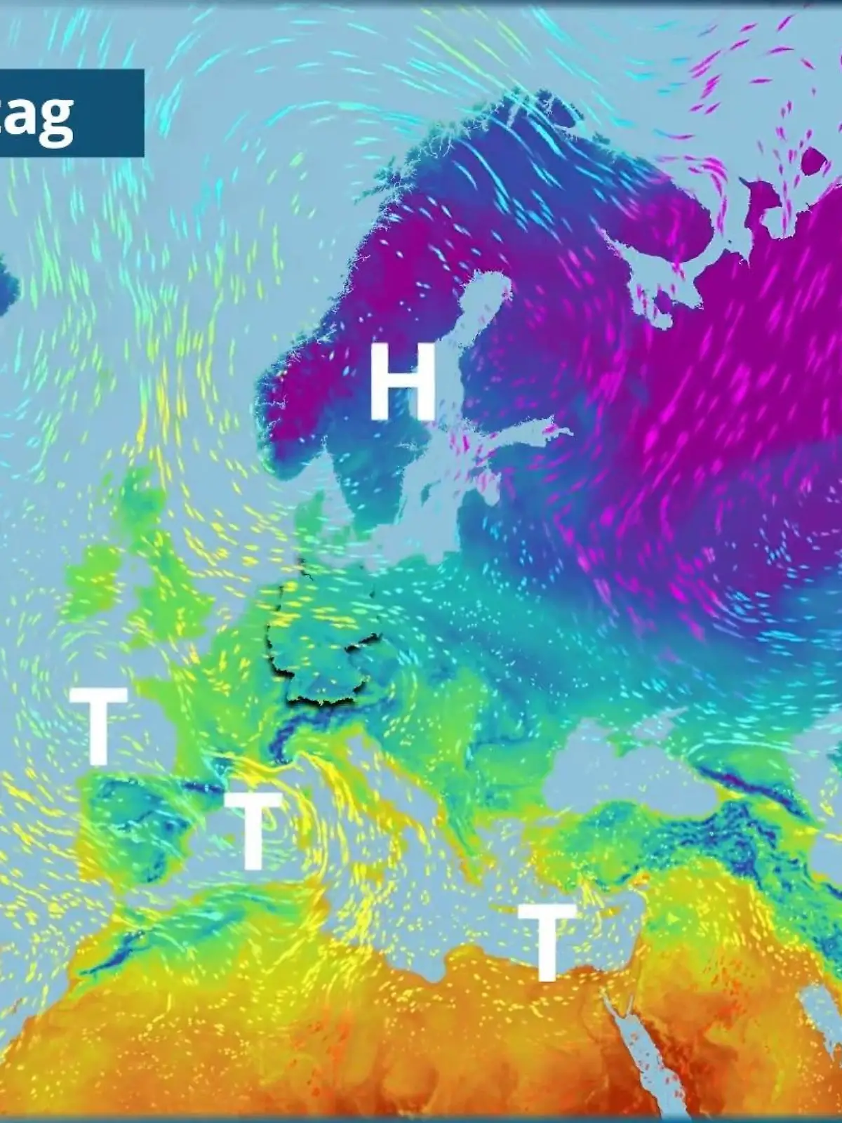 Bild zu: "Frost und eisiger Wind - trockene Hochdrucklage lässt uns zittern"