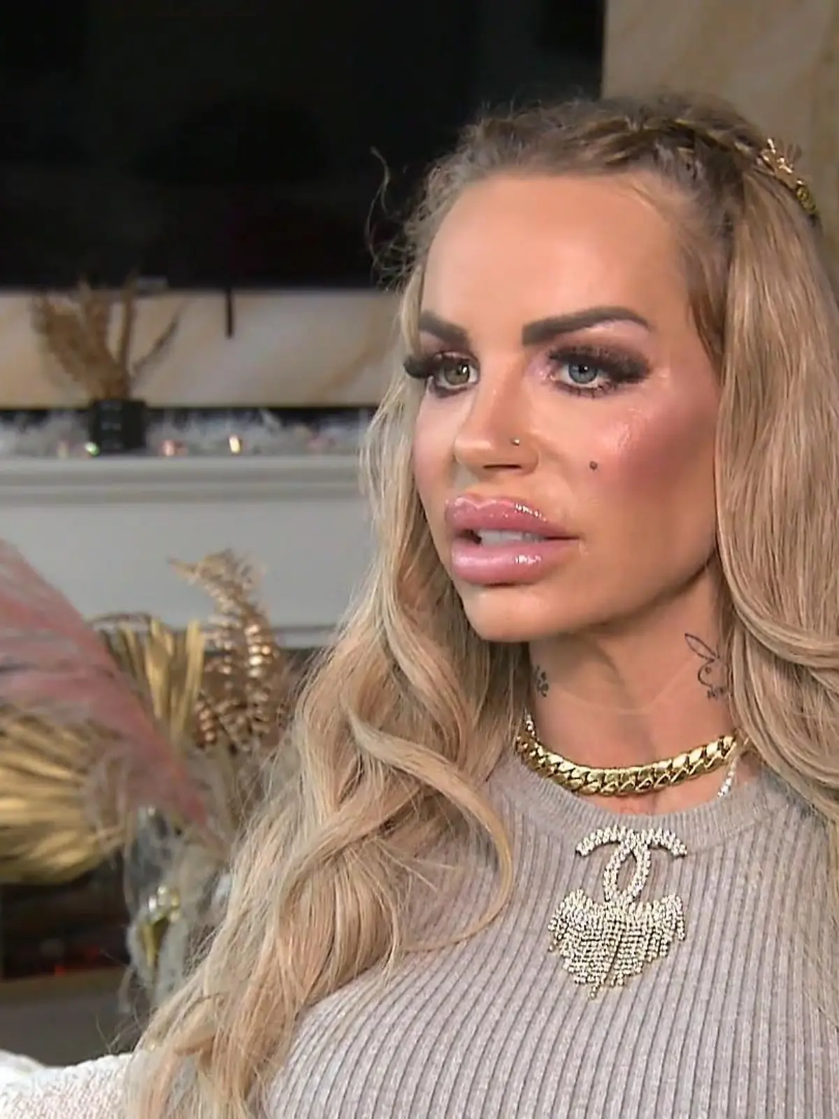 Bild zu: "Gina-Lisa Lohfink nach dem verpfuschten Po-Lifting"