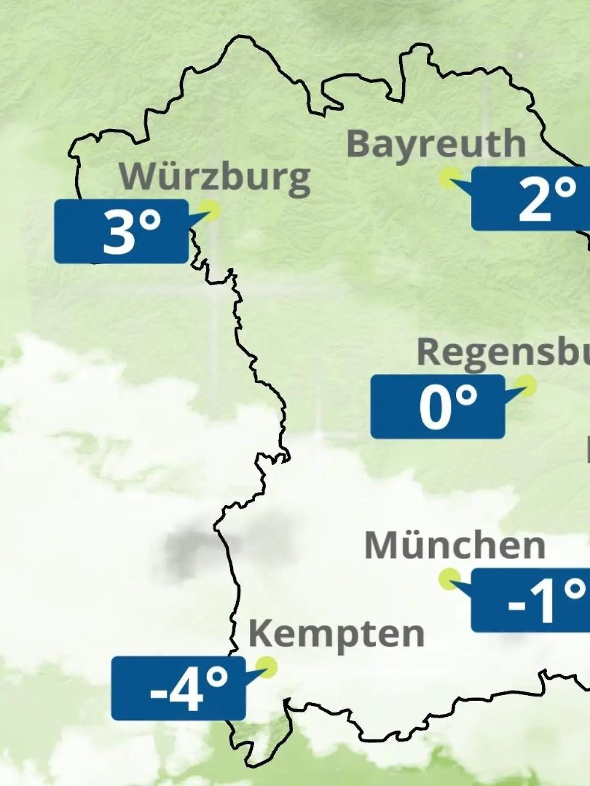 Bild zu: "Bayern: Wie wird das Wetter?"