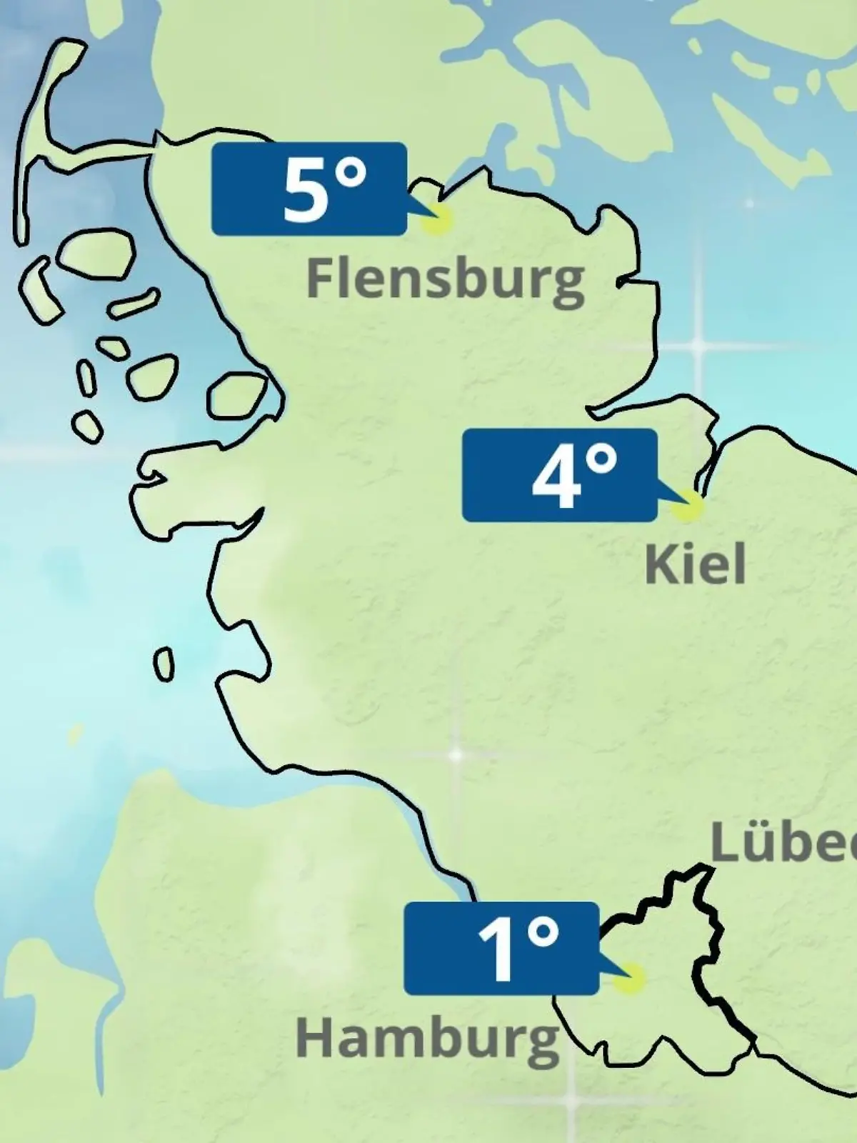 Bild zu: "Hamburg, Schleswig-Holstein: Wie wird das Wetter?"