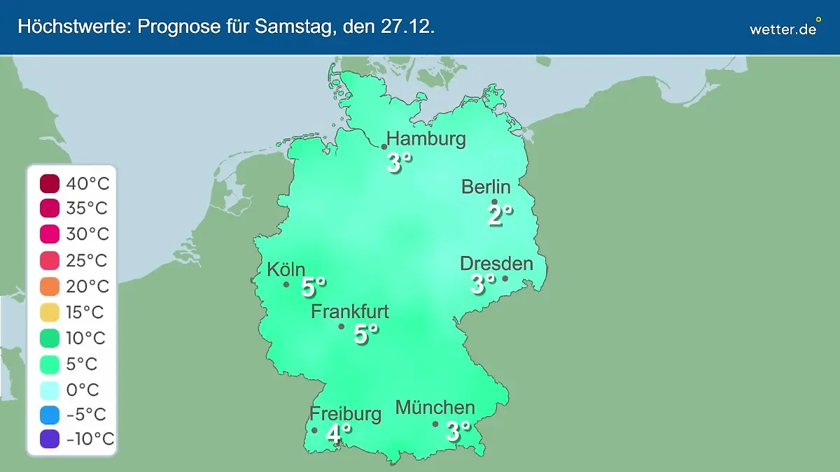 Im Video: Temperatur-Vorhersage Wie warm oder kalt wird es in Deutschland?
