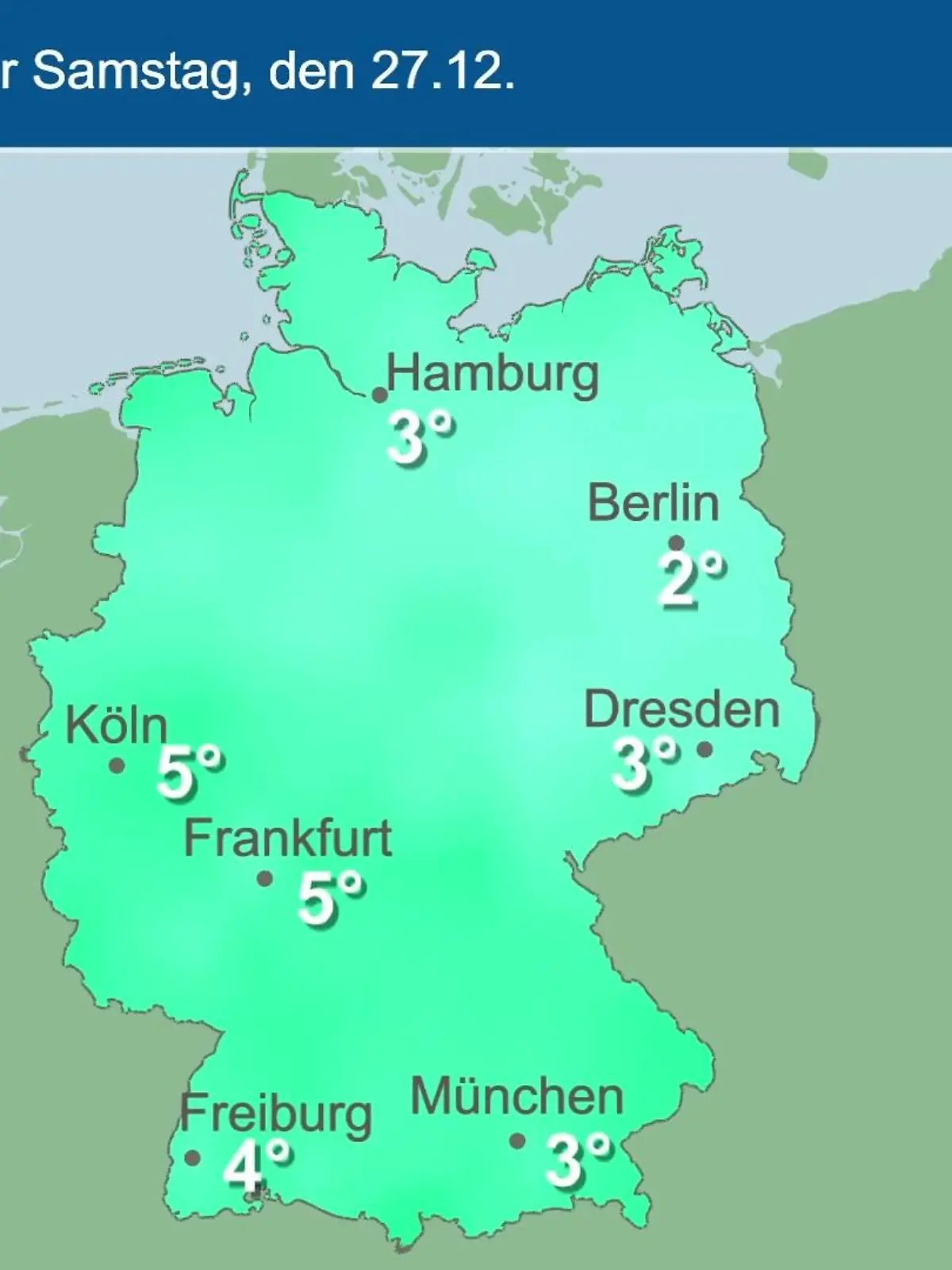 Bild zu: "Im Video: Temperatur-Vorhersage"