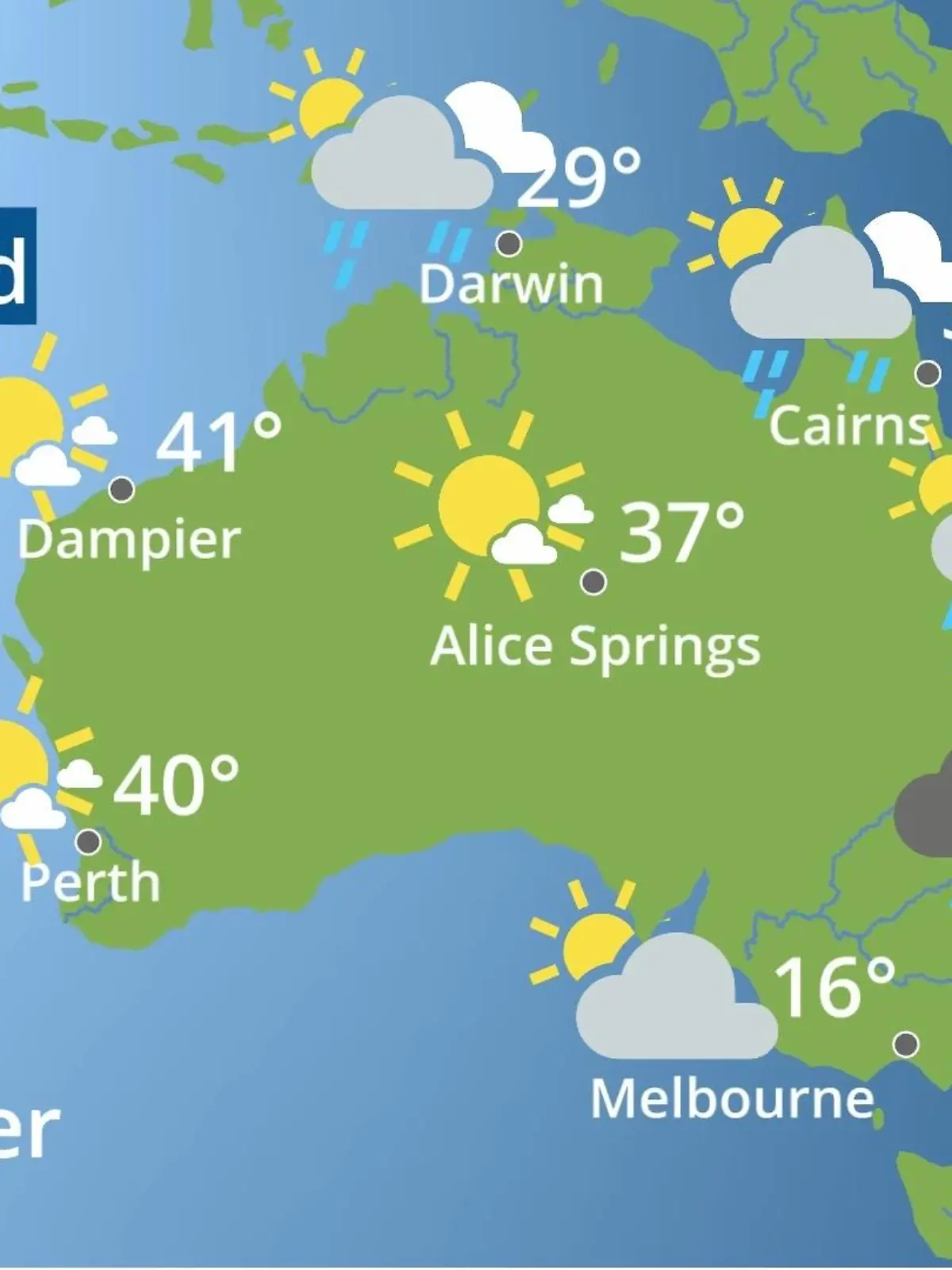 Bild zu: "Australien: Wie wird das Wetter?"