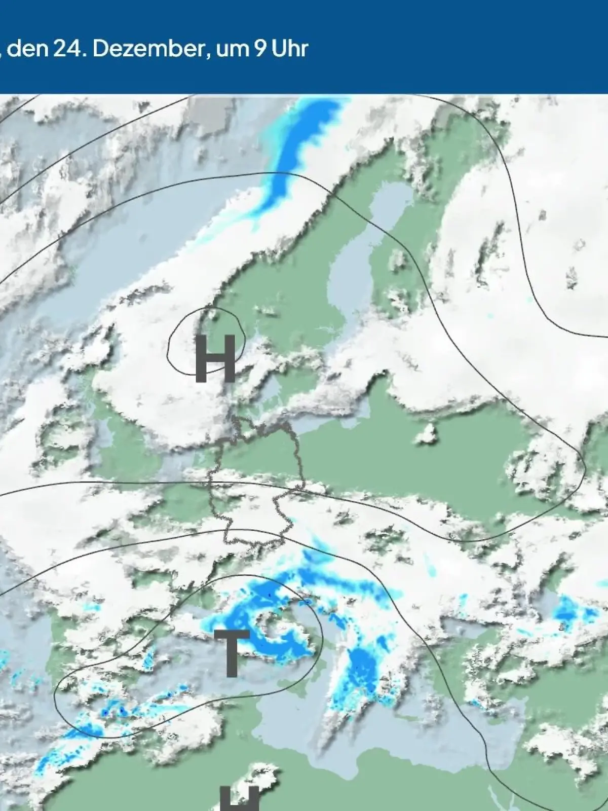 Bild zu: "Die Wetterlage der kommenden 5 Tage"